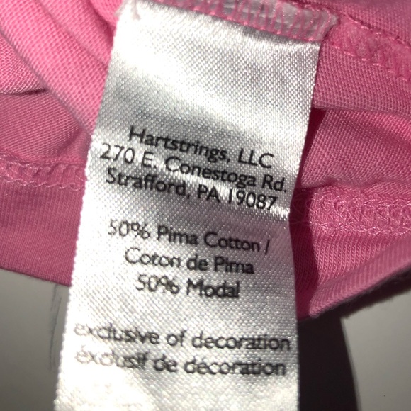 HARTSTRINGS 6X PINK LONG SLEEVE JEM STONE SHIRT - Picture 5 of 7